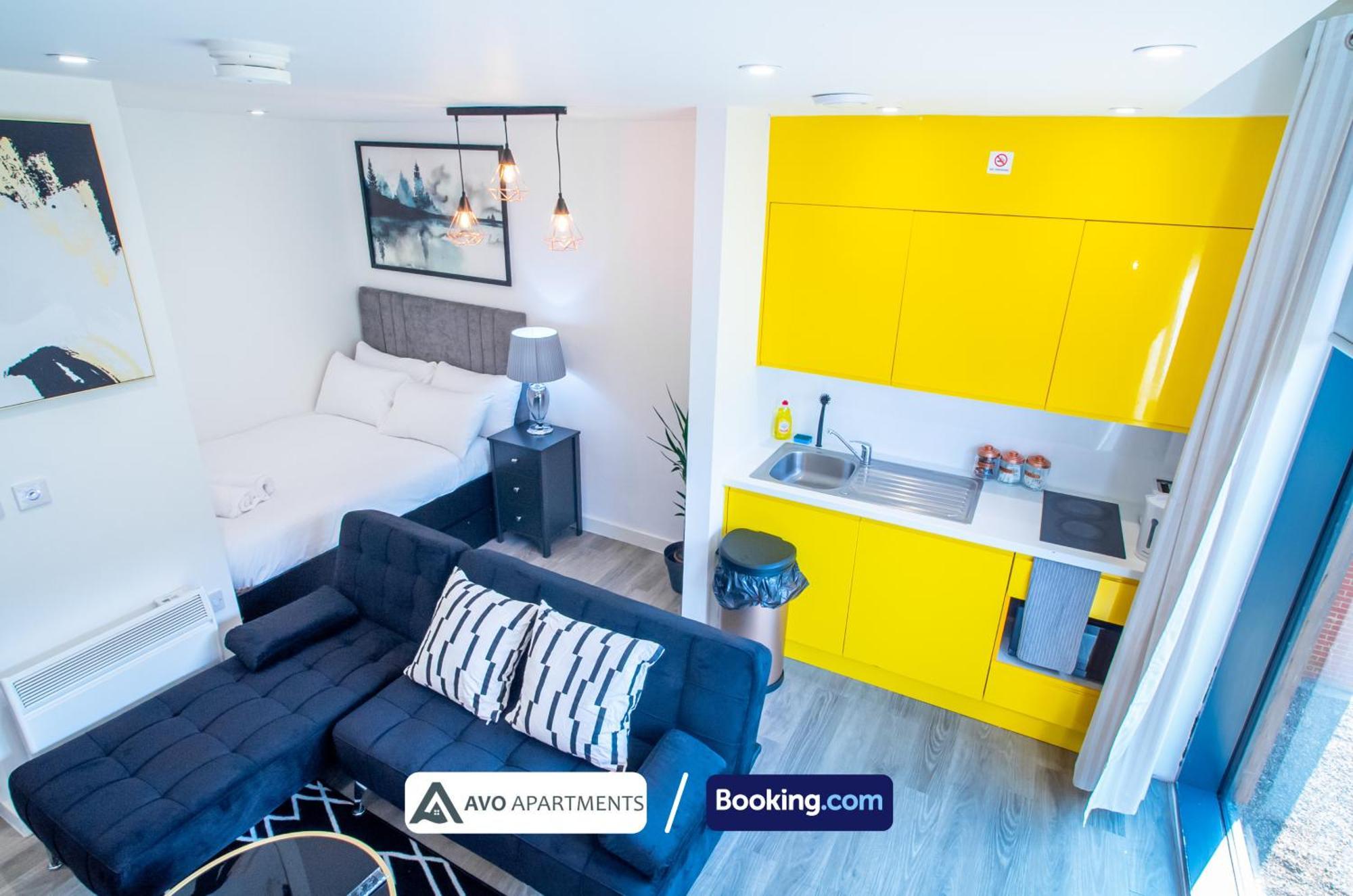 City Center Studio Apartments By Avo Apartments Sheffield Exterior foto